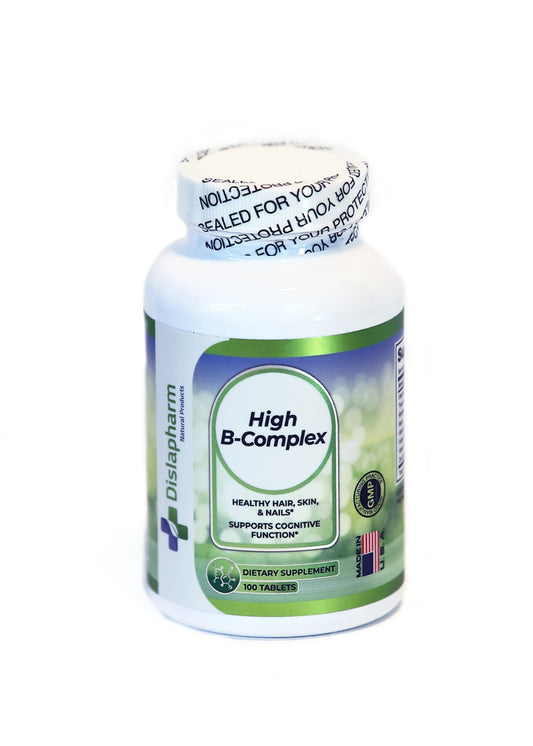 High B Complex - Comprehensive B-Vitamin Blend for Energy and Wellness