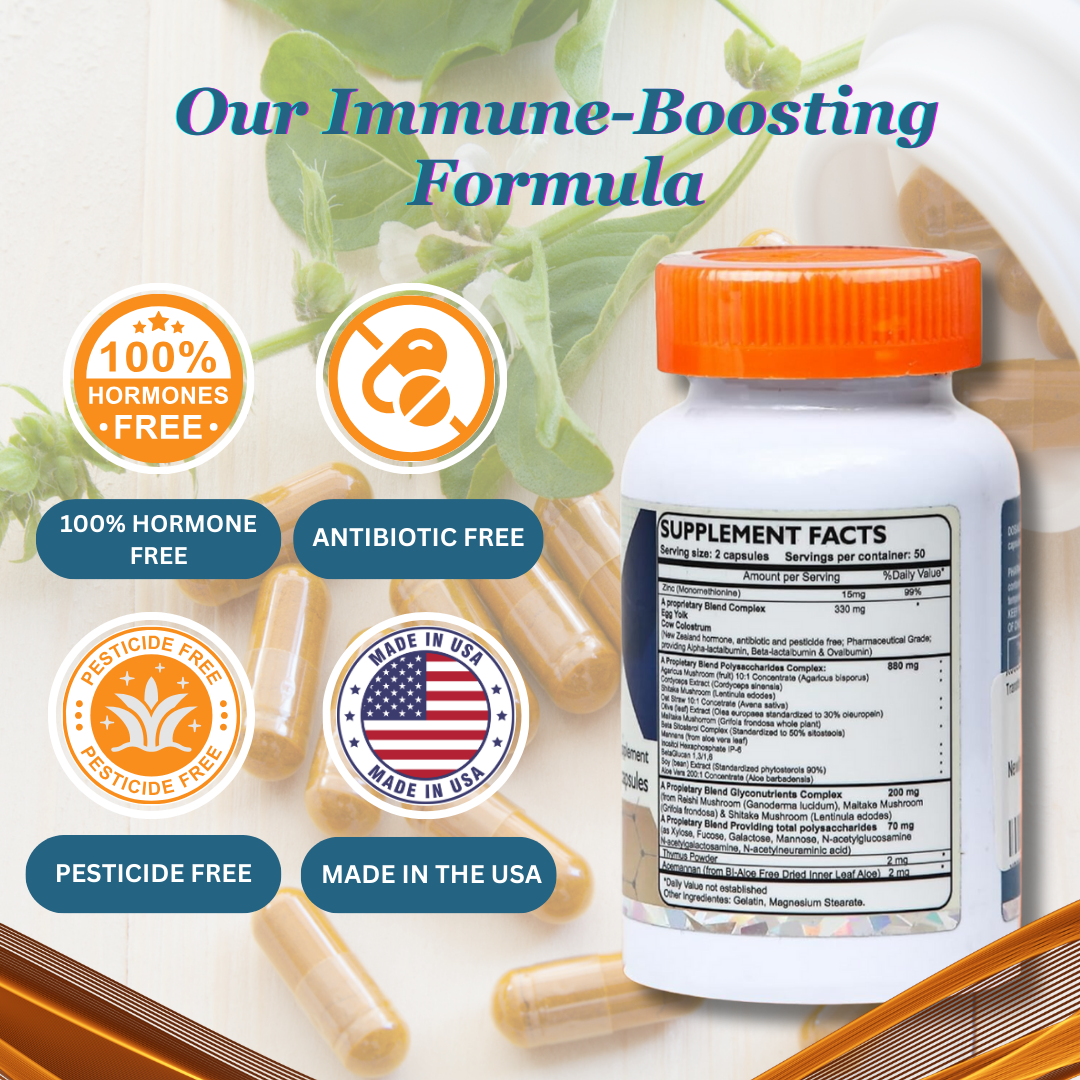 Dislafarm Transfer Factor Enhanced – Natural immune support capsules with transfer factors - Image 2